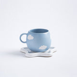 Egg Back Home - CLOUD Tasse (500 ml) - ROSA ECK - Blau, ,