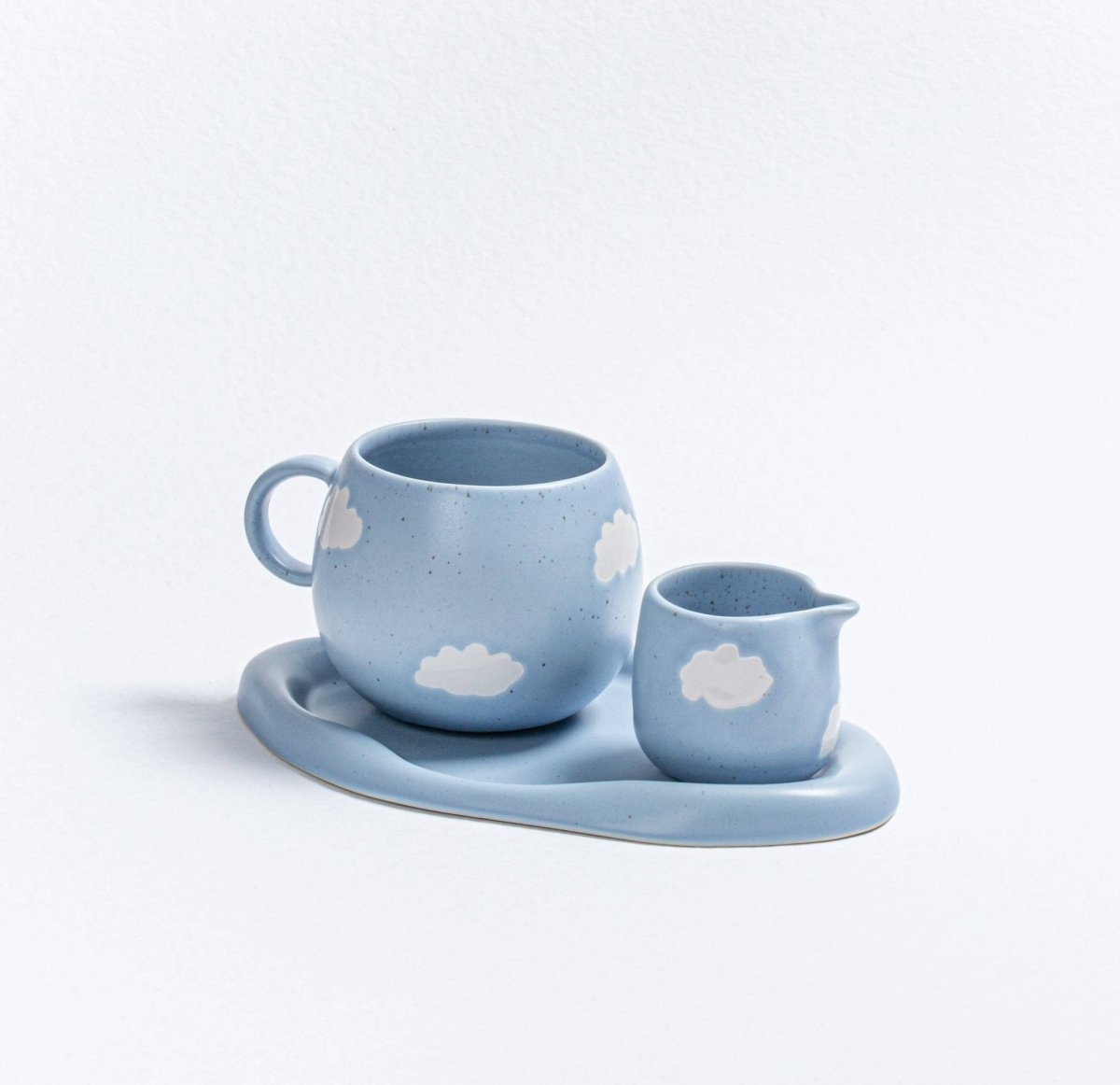 Egg Back Home - CLOUD Tasse (500 ml) - ROSA ECK - Blau, ,