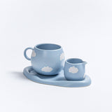 Egg Back Home - CLOUD Tasse (500 ml) - ROSA ECK - Blau, ,