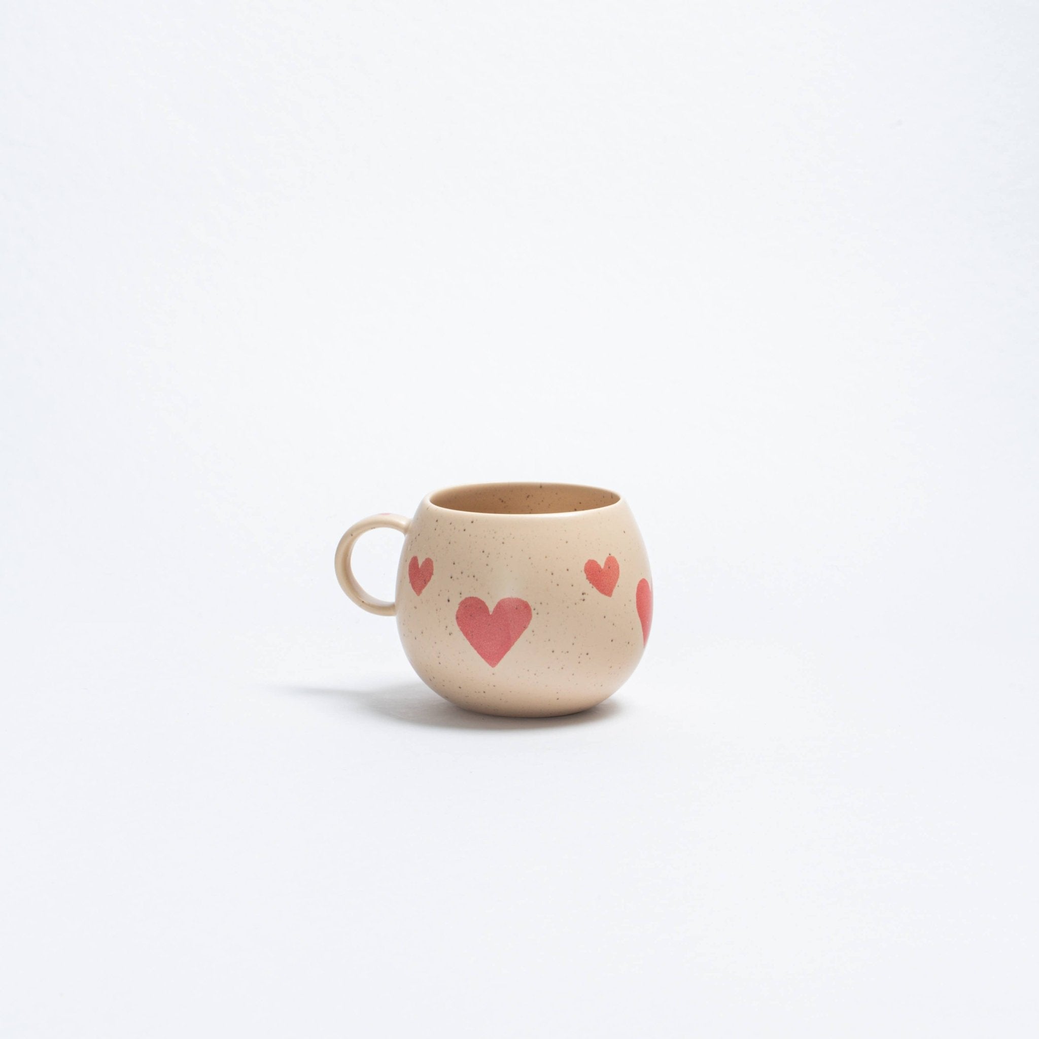 Egg Back Home - COZY HEARTS Große Tasse (500 ml) (Limited Edition) - ROSA ECK - Ball, ,