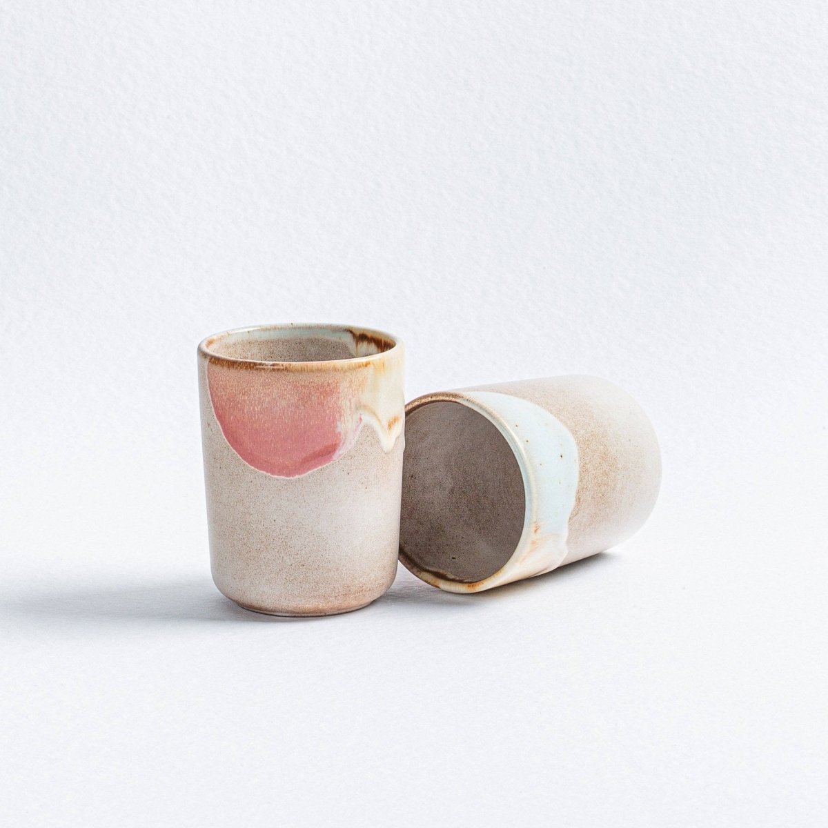 Egg Back Home - MELTING ICE CREAM Becher (260 ml) - ROSA ECK - dipped, ,