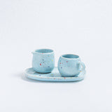 Egg Back Home - NEW PARTY Espresso - Kaffeebecher (90 ml) | Blau - ROSA ECK - Blau, ,