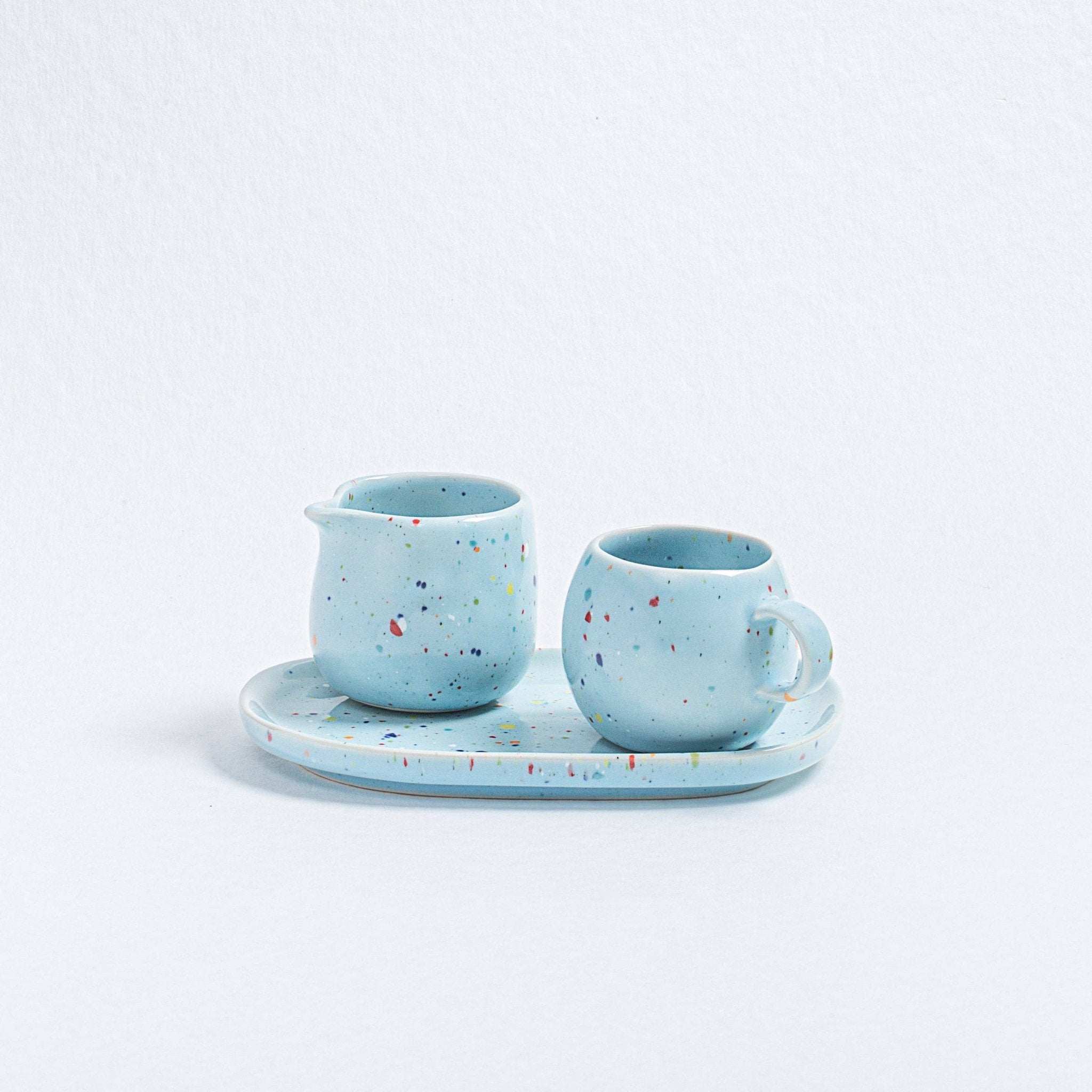 Egg Back Home - NEW PARTY Espresso - Kaffeebecher (90 ml) | Blau - ROSA ECK - Blau, ,