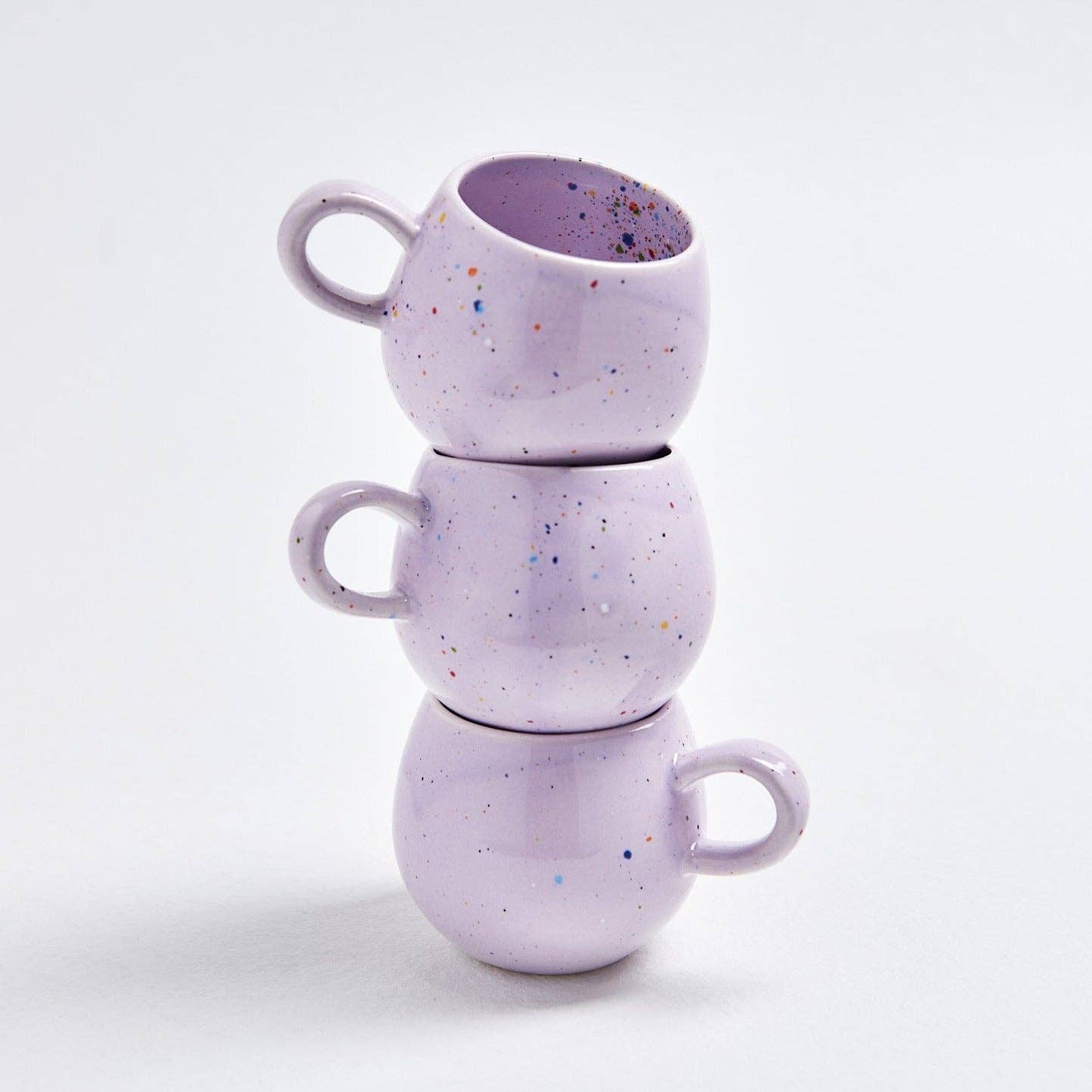 Egg Back Home - NEW PARTY Espressotasse Rund (90 ml) Flieder - ROSA ECK - Flieder, ,