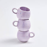 Egg Back Home - NEW PARTY Espressotasse Rund (90 ml) Flieder - ROSA ECK - Flieder, ,