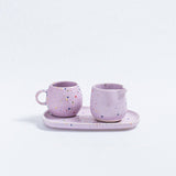 Egg Back Home - NEW PARTY Espressotasse Rund (90 ml) Flieder - ROSA ECK - Flieder, ,