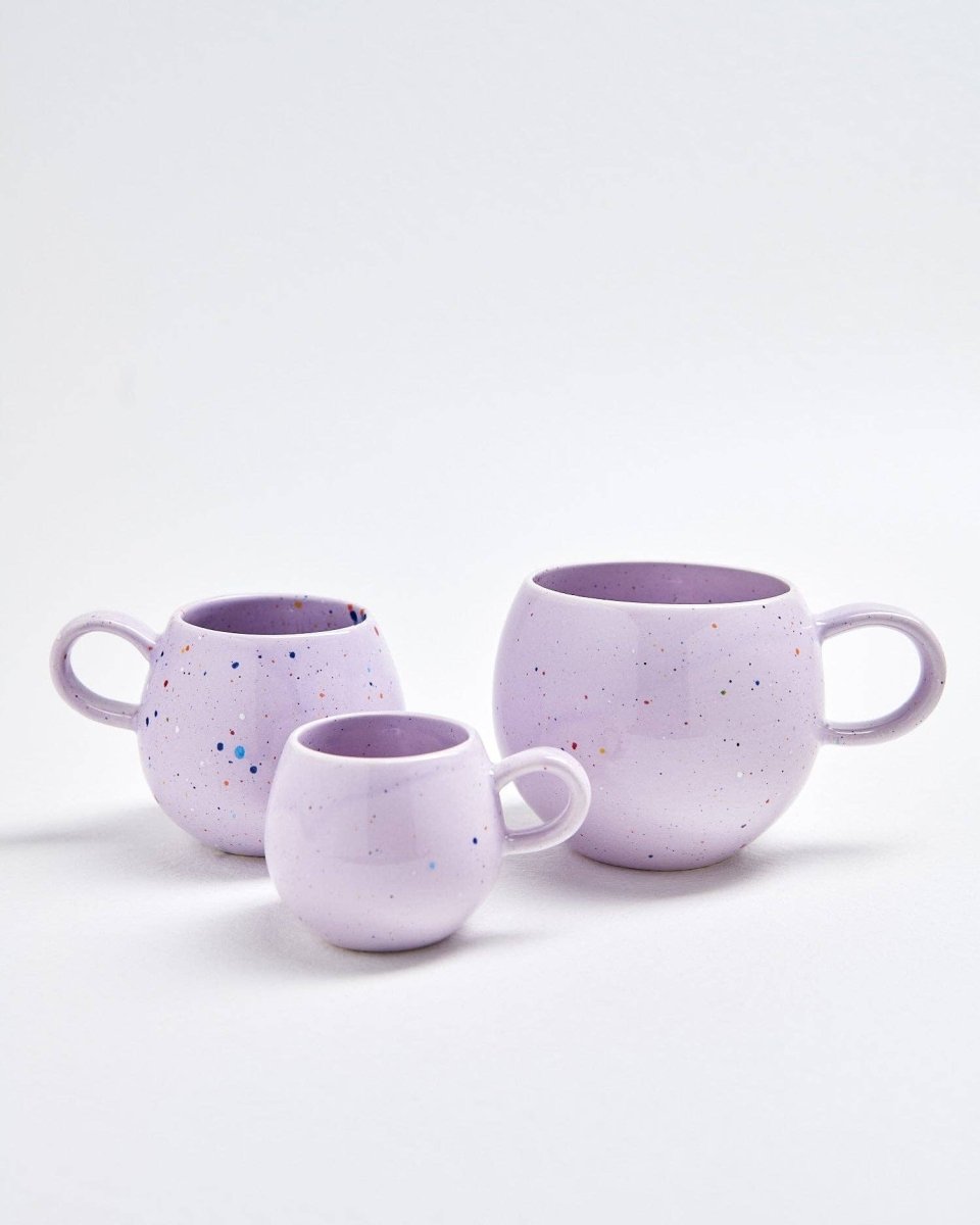 Egg Back Home - NEW PARTY Espressotasse Rund (90 ml) Flieder - ROSA ECK - Flieder, ,