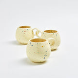 Egg Back Home - NEW PARTY Espressotasse Rund (90 ml) Gelb - ROSA ECK - Gelb, ,