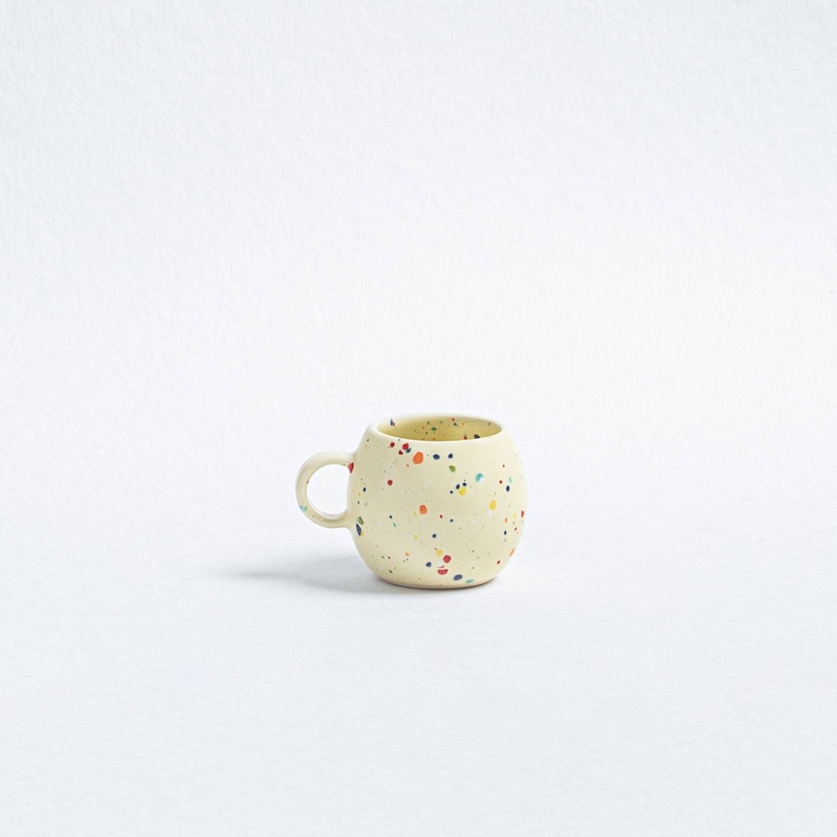 Egg Back Home - NEW PARTY Espressotasse Rund (90 ml) Gelb - ROSA ECK - Gelb, ,