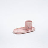 Egg Back Home - NEW PARTY Espressotasse/Eierbecher (Ø 5 cm) Gelb - ROSA ECK - Gelb, ,
