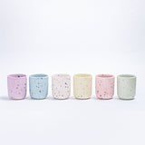 Egg Back Home - NEW PARTY Espressotasse/Eierbecher (Ø 5 cm) Gelb - ROSA ECK - Gelb, ,