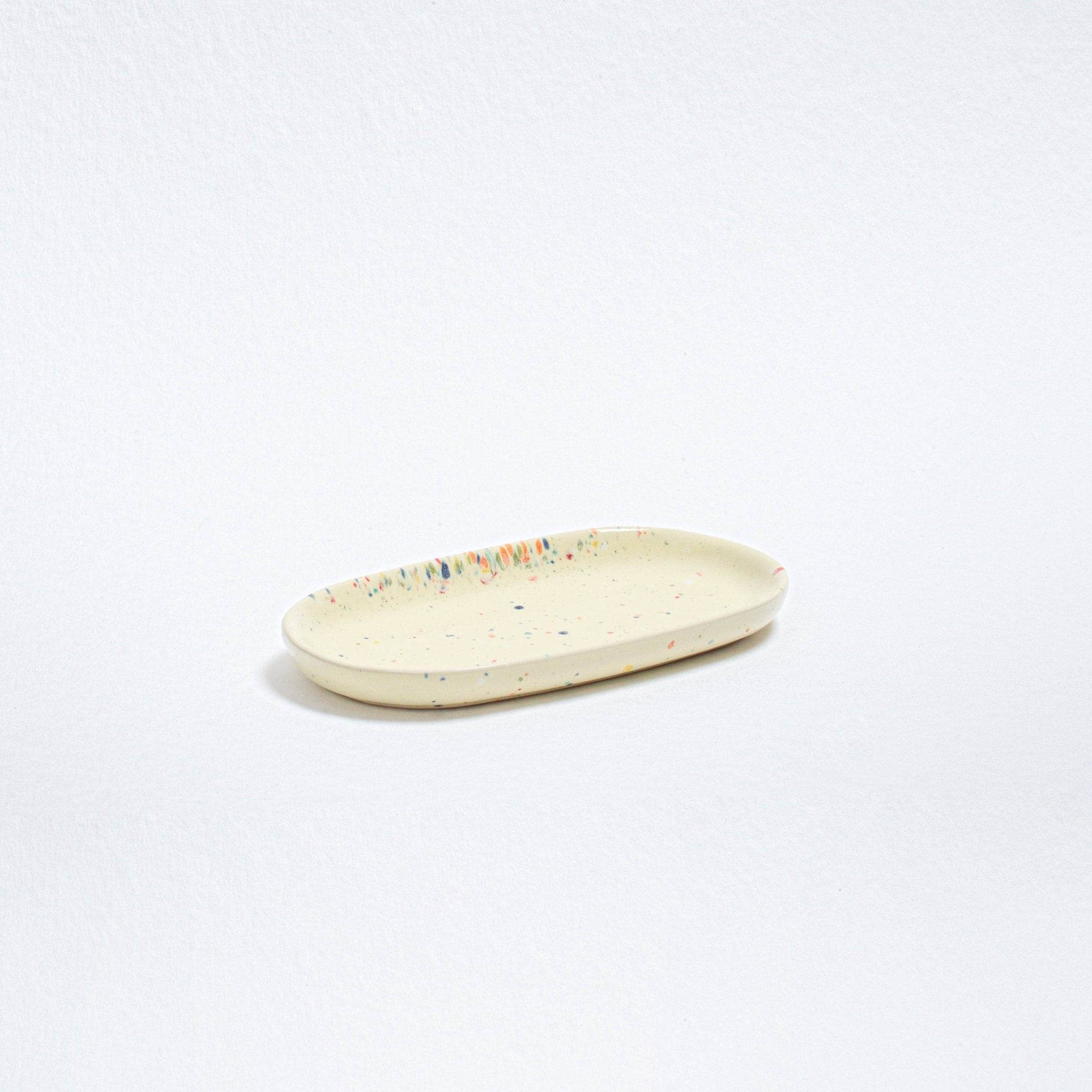 Egg Back Home - NEW PARTY Mini - Tablett | Gelb - ROSA ECK - Gelb, Schmucktablett,