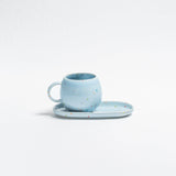 Egg Back Home - NEW PARTY Runde Tasse (250 ml) • Soft Blue - ROSA ECK