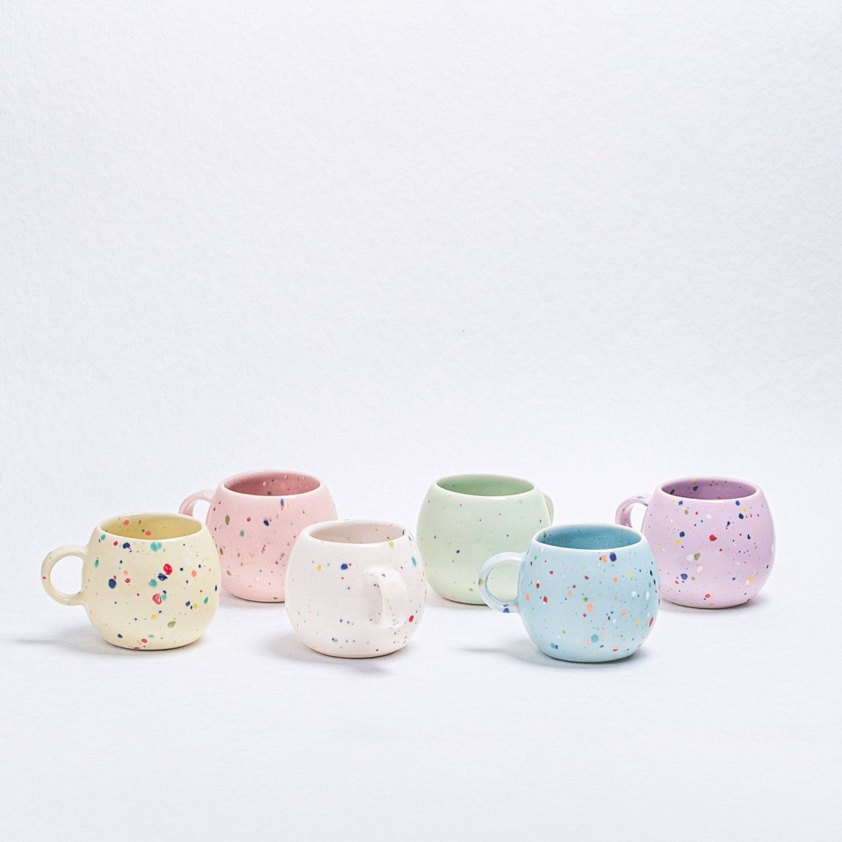 Egg Back Home - NEW PARTY Tasse (250 ml) Weiß - ROSA ECK - Weiß, ,