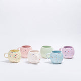 Egg Back Home - NEW PARTY Tasse (250 ml) Weiß - ROSA ECK - Weiß, ,