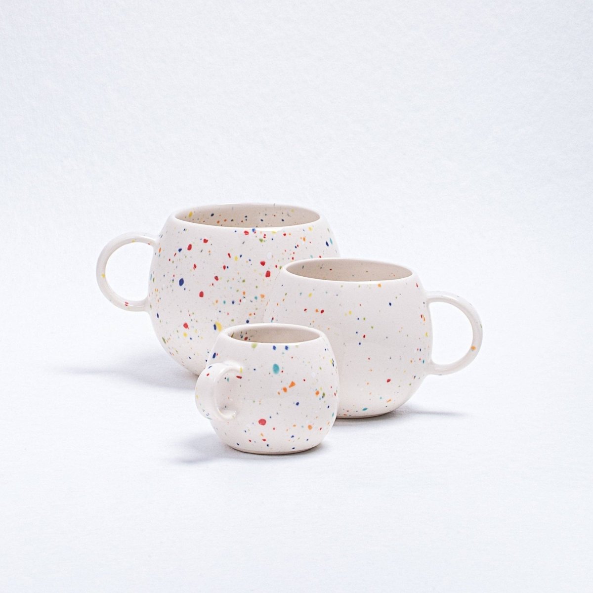 Egg Back Home - NEW PARTY Tasse (250 ml) Weiß - ROSA ECK - Weiß, ,