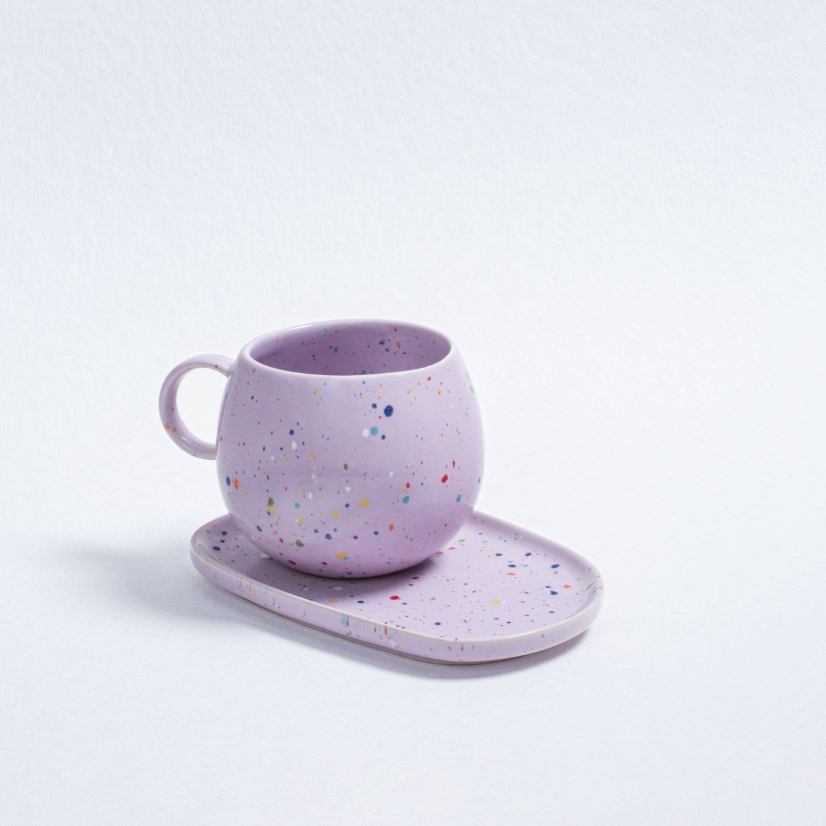 Egg Back Home - NEW PARTY Tasse (500 ml) Flieder - ROSA ECK - Flieder, ,