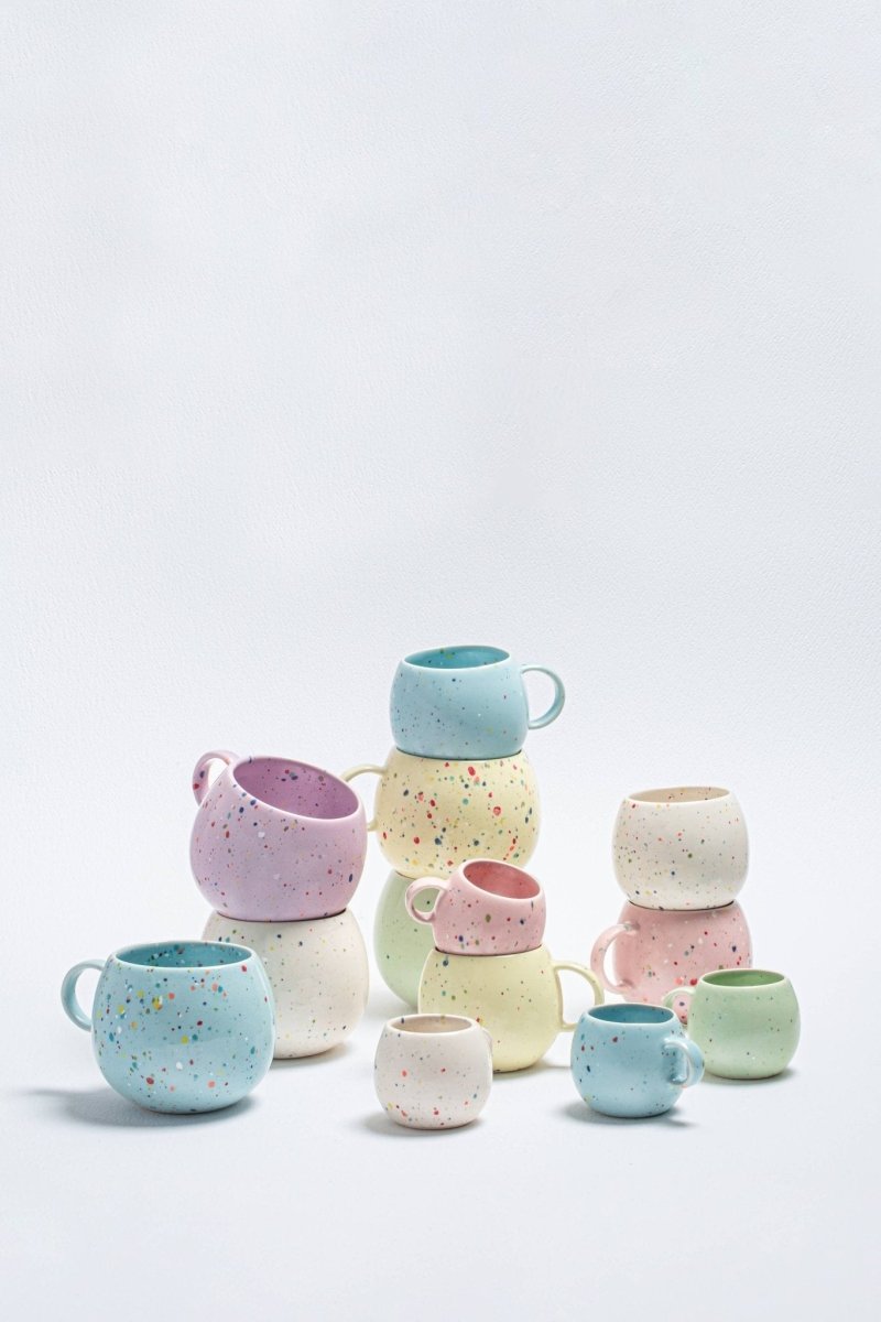 Egg Back Home - NEW PARTY Tasse (500 ml) Gelb - ROSA ECK - Gelb, ,