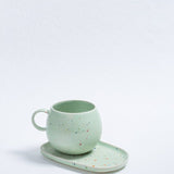 Egg Back Home - NEW PARTY Tasse (500 ml) Grün - ROSA ECK - Grün, ,