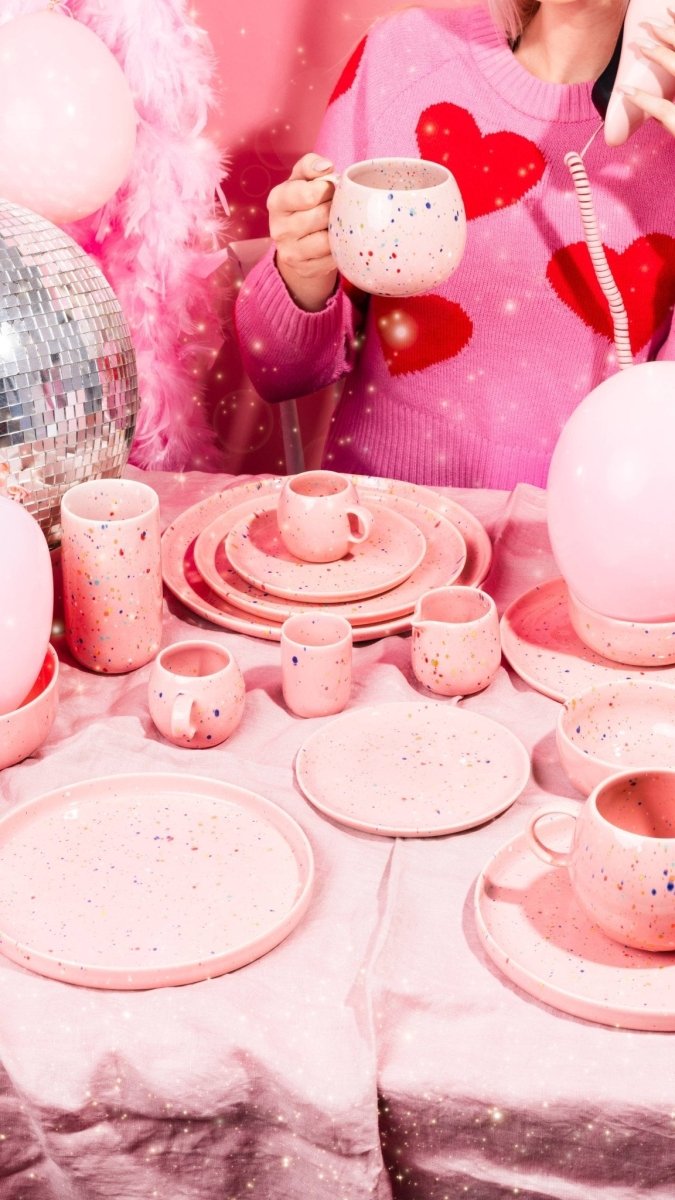 Egg Back Home - NEW PARTY Tasse (500 ml) Rosa - ROSA ECK - Rosa, ,