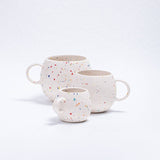 Egg Back Home - NEW PARTY Tasse (500 ml) Weiß - ROSA ECK - Weiß, ,
