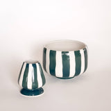 STRIPES Matcha Set • gentle green