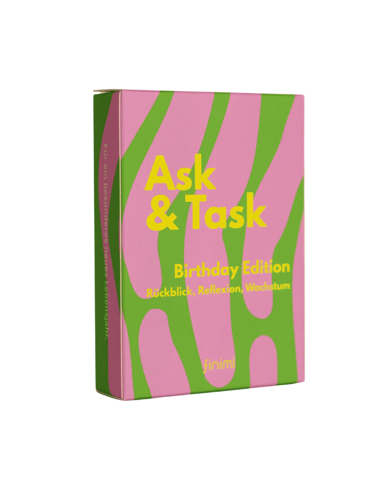 finimi - ASK & TASK Fragespiel | Birthday Edition - Fragespiel - ROSA ECK Concept Store
