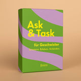 finimi - ASK & TASK Fragespiel • Für Geschwister - ROSA ECK Concept Store