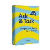 finimi - ASK & TASK Fragespiel | Für Kinder (3–6 Jahre) - Fragespiel - ROSA ECK Concept Store