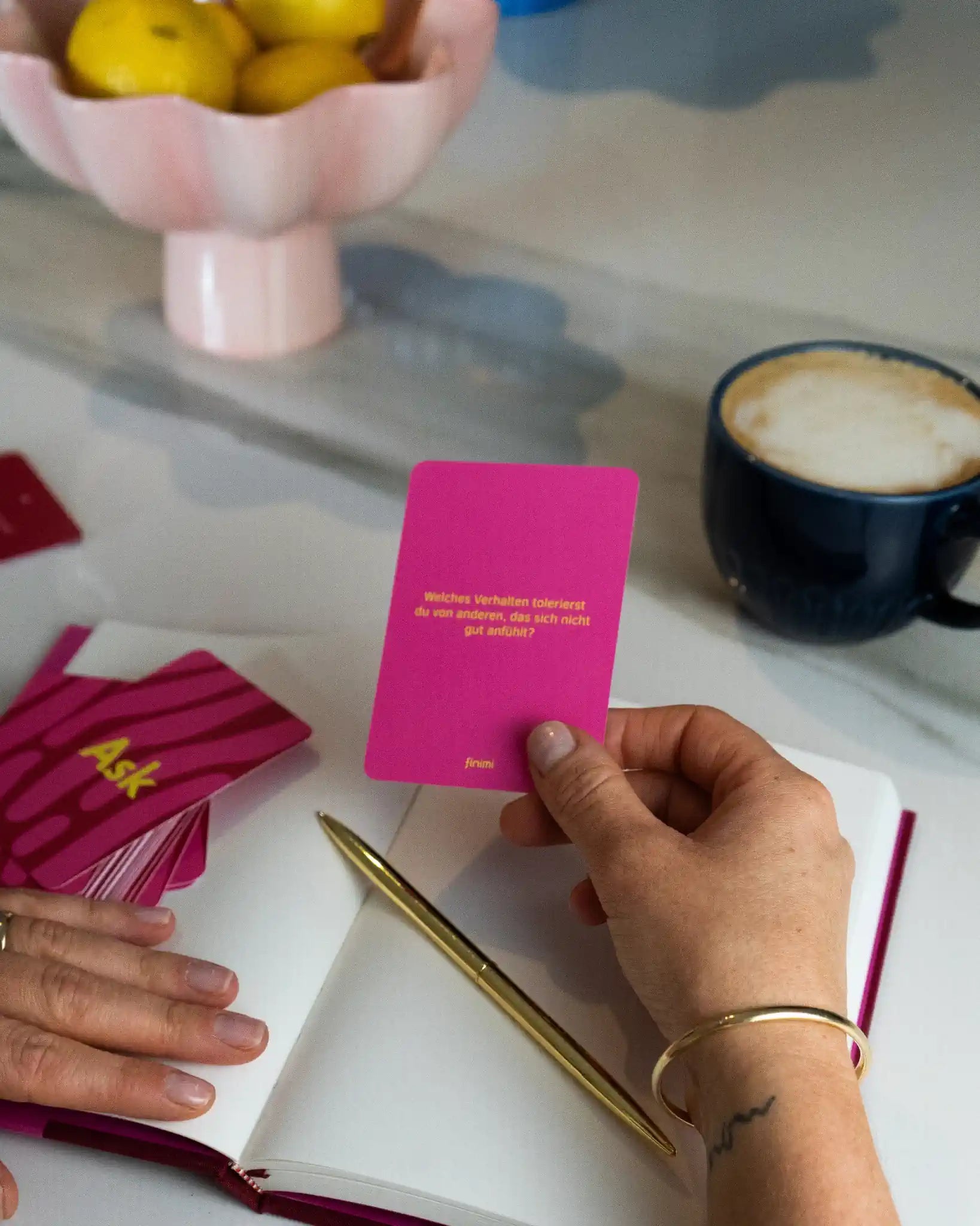 finimi - ASK & TASK Fragespiel | Selflove Edition - Fragespiel - ROSA ECK Concept Store