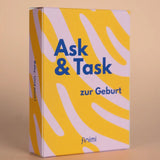 finimi - ASK & TASK Kartenset zur Geburt - Fragespiel - ROSA ECK Concept Store