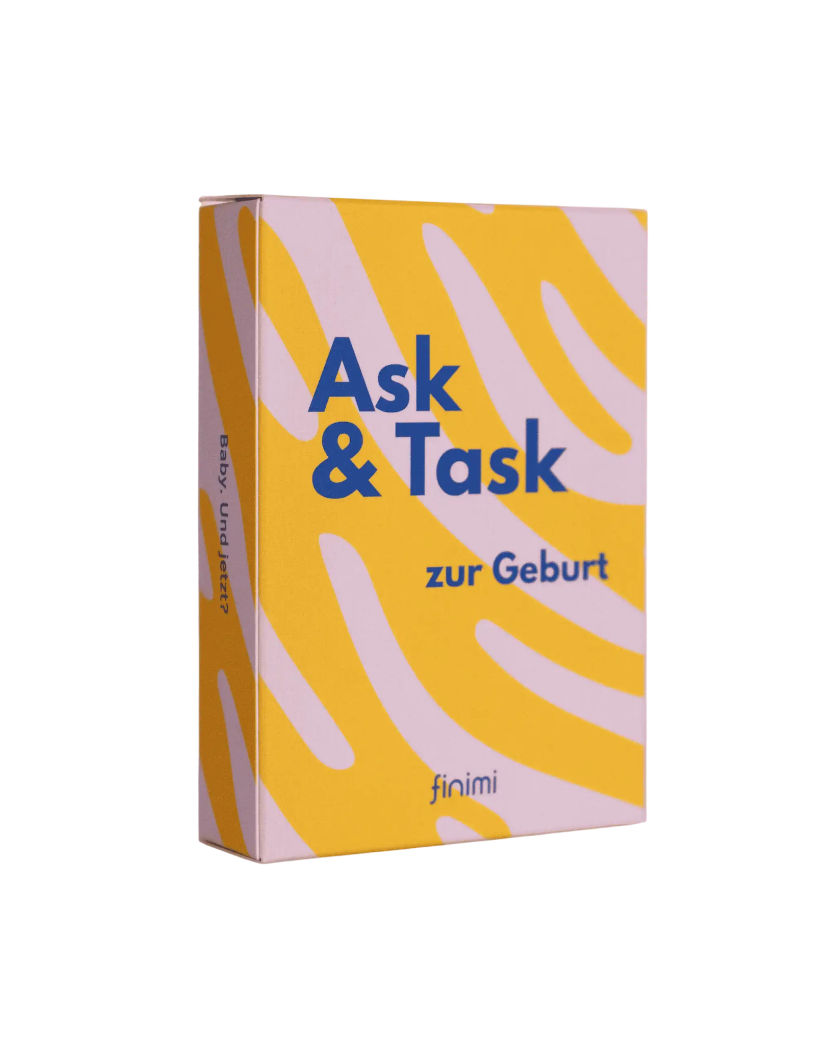 finimi - ASK & TASK Kartenset zur Geburt - Fragespiel - ROSA ECK Concept Store