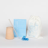 Frau Hansen - Würfelspiel mit Spielblock • Blau - Spiel - ROSA ECK