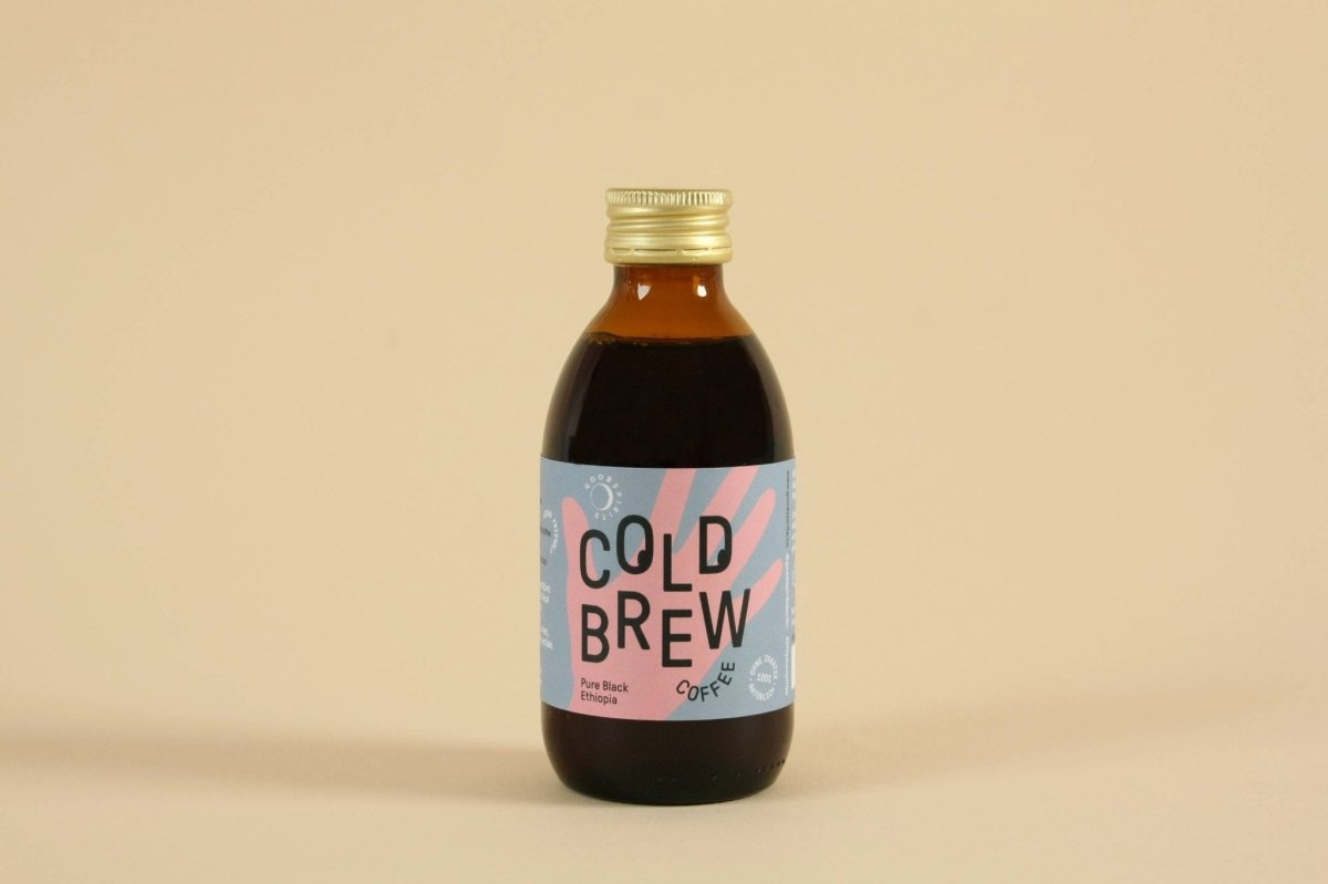 Good Spirits Coffee Brewery - PURE BLACK ETHIOPIA Cold Brew Coffee (200 ml) - ROSA ECK - 1 - 5 €, ,