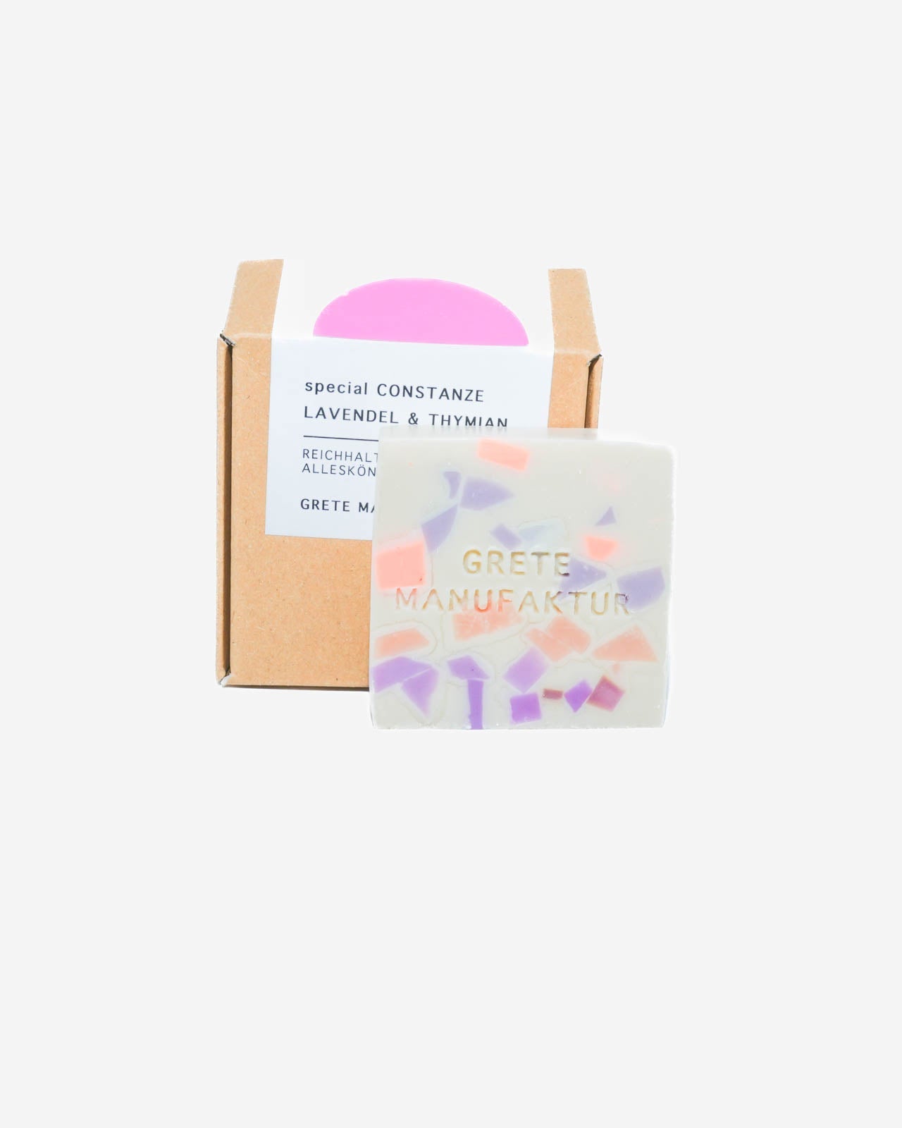 Grete Manufaktur - Seife Constanze spezial Lavendel & Thymian - Seife - ROSA ECK Concept Store
