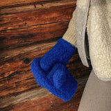 Happymess - Merino Fäustlinge • Cobalt - Handschuhe - ROSA ECK