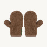 Happymess - Merino Fäustlinge • Teddy Brown - Handschuhe - ROSA ECK