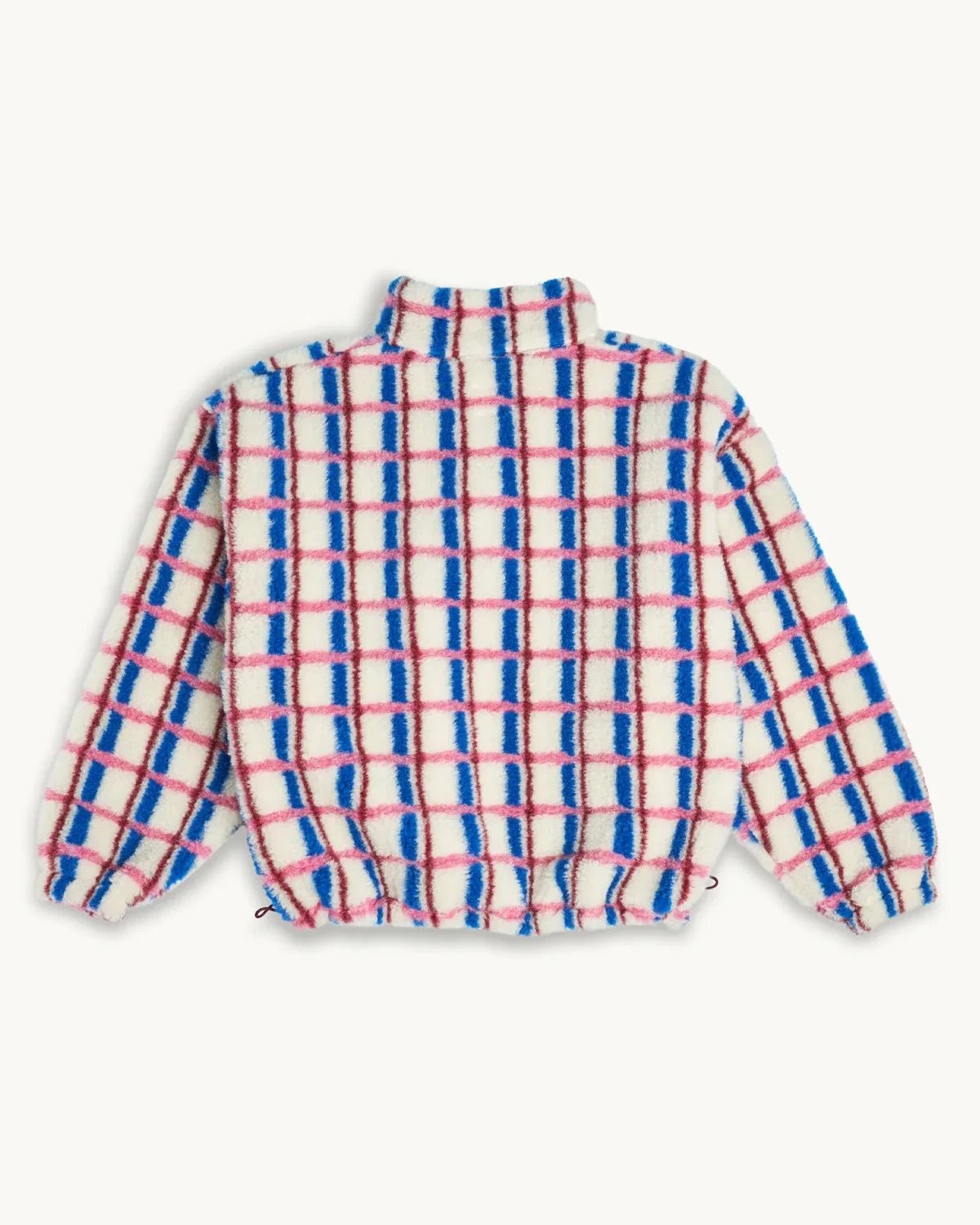 Happymess - Wolljacke mit Kängurutasche - Jacke - ROSA ECK