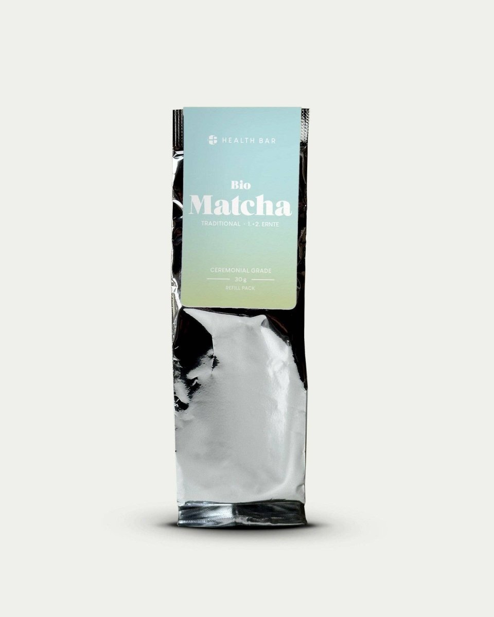Health Bar - TRADITIONAL Bio Matcha Tee Nachfüllpack (30 g) - ROSA ECK Concept Store