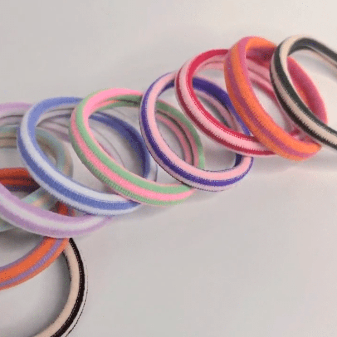 HERR&FRAUHEMPEL - LULU Haargummi • orange - pink - Haargummi - ROSA ECK Concept Store