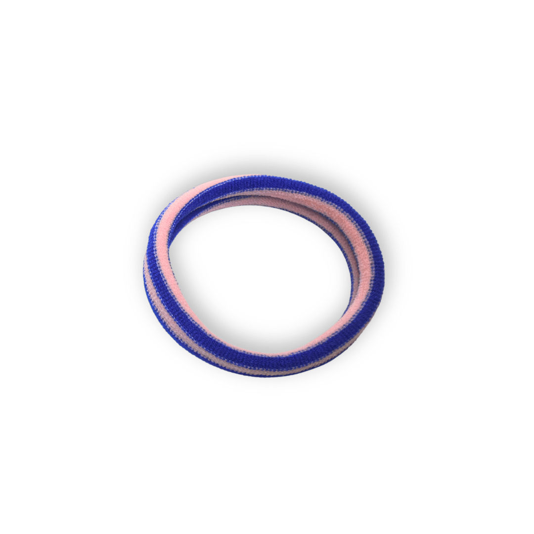 HERR&FRAUHEMPEL - LULU Haargummi • rosa - blau - Haargummi - ROSA ECK Concept Store