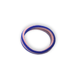 HERR&FRAUHEMPEL - LULU Haargummi • rosa - blau - Haargummi - ROSA ECK Concept Store