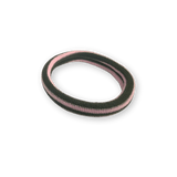 HERR&FRAUHEMPEL - LULU Haargummi • rosa - dunkelgrün - Haargummi - ROSA ECK Concept Store