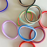 HERR&FRAUHEMPEL - LULU Haargummi • rosa - dunkelgrün - Haargummi - ROSA ECK Concept Store