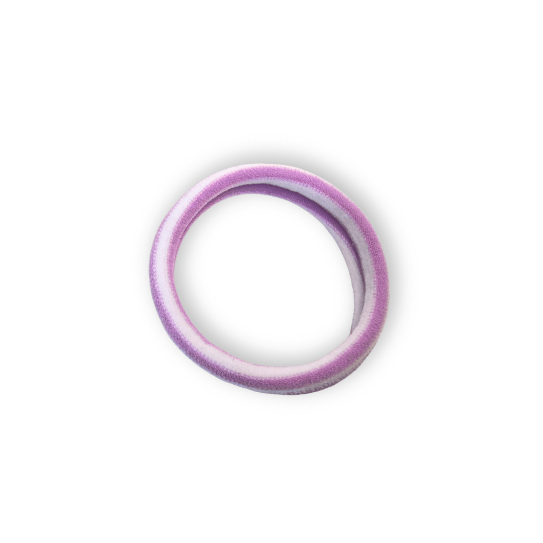 HERR&FRAUHEMPEL - LULU Haargummi • weiß - Flieder - Haargummi - ROSA ECK Concept Store