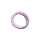 HERR&FRAUHEMPEL - LULU Haargummi • weiß - Flieder - Haargummi - ROSA ECK Concept Store