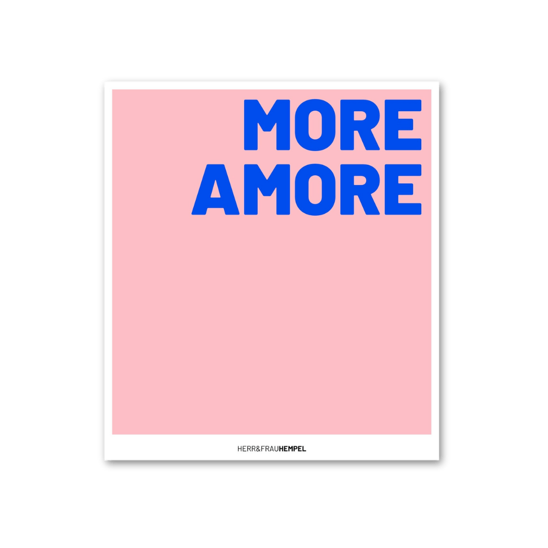 HERR&FRAUHEMPEL - MORE AMORE Schwammtuch - ROSA ECK - Schwamm, Tuch,