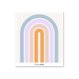 HERR&FRAUHEMPEL - REGENBOGEN Schwammtuch - ROSA ECK - , ,