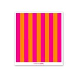 HERR&FRAUHEMPEL - Schwammtuch • Streifen pink - orange - Schwammtuch - ROSA ECK Concept Store