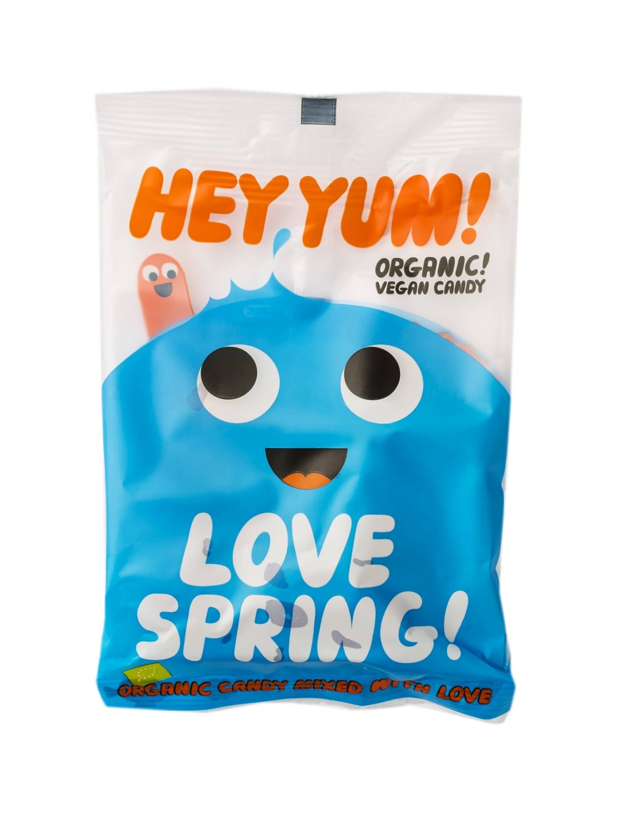 HEY YUM! - LOVE SPRING Vegane Bio - Gummibärchen (100 g) - ROSA ECK